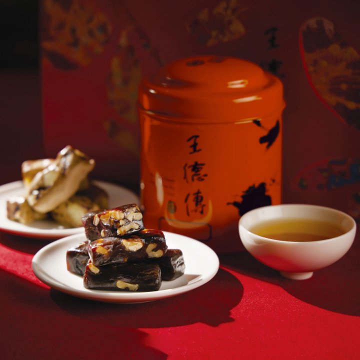 古樹紅茶蔓越莓夏威夷豆牛軋糖120g附小橘罐