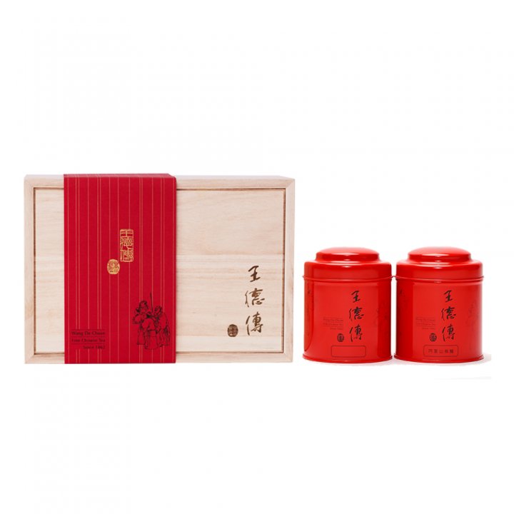 德傳梧桐木2小罐禮盒